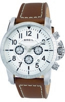 Watch strap Breil TW1504 Leather Brown 23mm