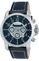 Watch strap Breil TW1505 Leather Black 23mm