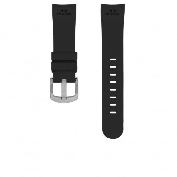 Watch strap TW Steel TWB100 Rubber Black 24mm