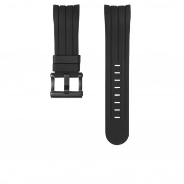 TW Steel watch strap TWB151L Rubber / plastic Black 22mm