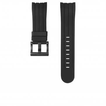 TW Steel watch strap TWB158 Silicone Black 22mm