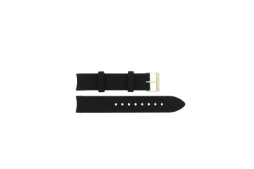 Watch strap Guess W0023L6 / Time To Give Silicone Black 18mm