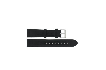 Watch strap Guess W1130G1 / Watson Leather Black 20mm