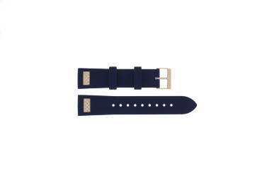 Watch strap Guess W1160L3 / Queen Silicone Blue 20mm