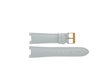 Watch strap Guess W13556L1 Leather White 10mm