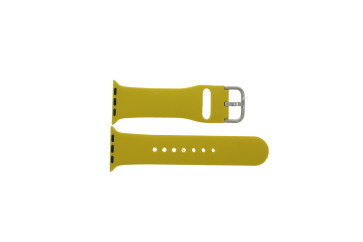 Watch strap Smartwatch Universal Watch 7 / 10G Silicone Yellow 32mm