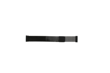 Watch strap Universal WD017B.18 Stainless steel Black 18mm