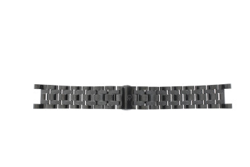 Watch strap GC watches Y70002G2 / Y70002G2MF Steel Black 13mm