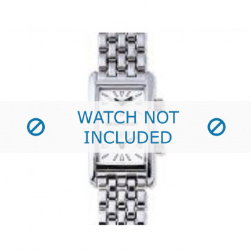 Armani watch strap AR-0111 Steel Silver 14mm 
