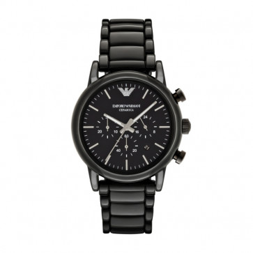 Watch strap Armani AR1507 Ceramics Black
