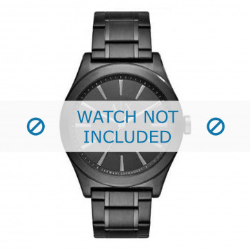Armani watch strap AX2322 Metal Black