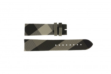 BURBERRY ベルト Burberry Belt TB Monogram Grey/Silver/Gold in Leather with