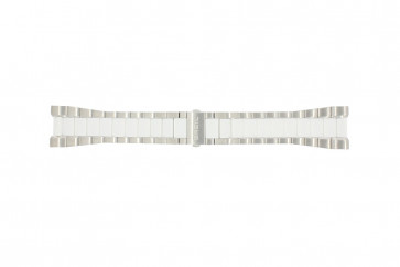 Breil watch strap BW0224 Steel White 27mm 