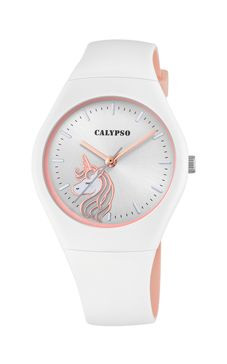 Watch strap Calypso K5792.1 Rubber White