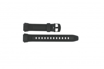 Watch strap Casio W-212H / 10300101 Plastic Black 18mm