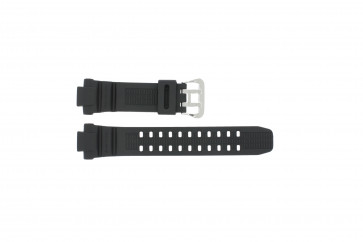 Casio watch strap G-1000-1A Rubber Black 14mm 