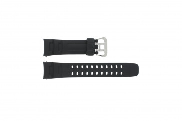Casio watch strap G-7400-1V Rubber Black 16mm 