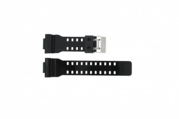 Casio watch strap GA-100CS-7A Rubber Black 16mm 