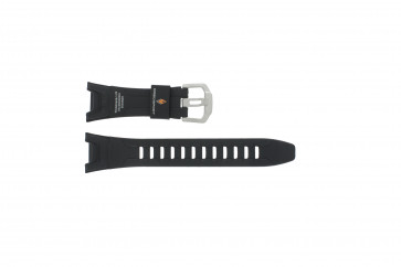 Casio watch strap PRW-1300-1VJ Rubber Black 26mm 