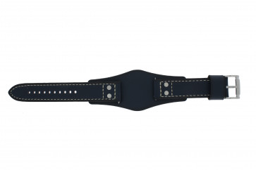 Watch strap Fossil CH3051 / COACHMAN Leather Blue 22mm