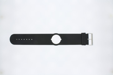 Jacques Lemans watch strap DC500 Leather Black