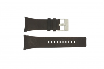 Watch strap Diesel DZ1156 Leather Black 30mm