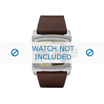 Diesel watch strap DZ1464 Leather Brown 32mm