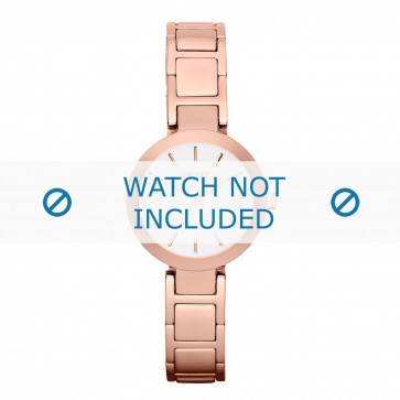 DKNY watch strap NY2400 Metal Rosé 18mm