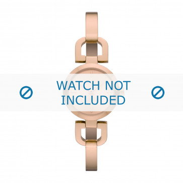 DKNY watch strap NY8542 Metal Rosé 6mm