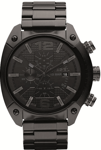 Watch strap Diesel DZ4223 Steel Black 24mm