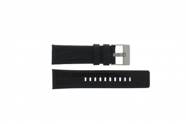 Diesel watch strap DZ4372 Leather Black 24mm 