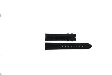 Esprit watch strap ES-101802-40 Leather Black 18mm + black stitching