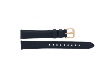 Watch strap Fossil ES3843 / Jacqueline Leather Blue 14mm