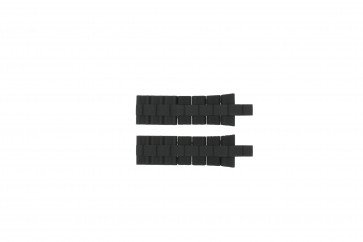Watch strap Festina F16659-1 / F16659-5 / F16659-D Steel/Silicone Black 8mm