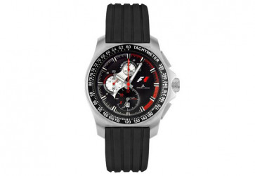 Watch strap Jacques Lemans F5015-ZW Rubber Black 22mm
