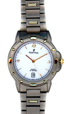 Watch strap Festina F3715 Titanium
