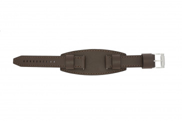 Fossil watch strap JR1395 Leather Brown 20mm 