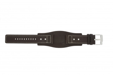 Fossil watch strap JR9990 Leather Brown 24mm 