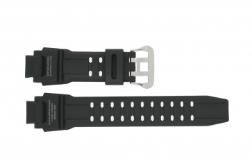 Casio watch strap GW-4000-1AJ / 10397883 Silicone Black 22mm