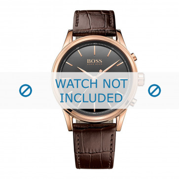 Hugo Boss HB 295 1 34 2949 HB1513451 watch strap Croco leather 22mm