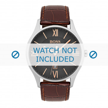 Watch strap Hugo Boss HB 303 1 14 2975 HB1513520 Leather 22mm