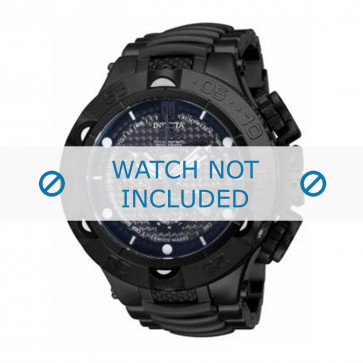 Invicta watch strap 14311 Metal Black