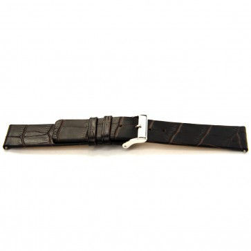 Watch strap Universal F350 Leather Brown 18mm