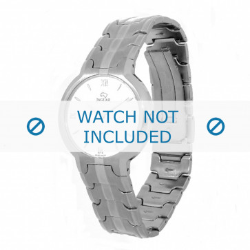 Jaguar watch strap J427 Metal Silver