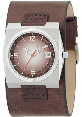 Watch strap Fossil JR9650 Leather 16mm