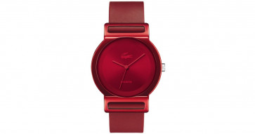 Lacoste watch strap 2000699 / LC-38-3-22-2324 Rubber Red 20mm