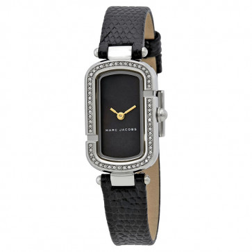 Watch strap Marc by Marc Jacobs MJ1494 Leather Black 12mm