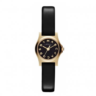 Watch strap Marc by Marc Jacobs MBM1345 Leather Black 7mm