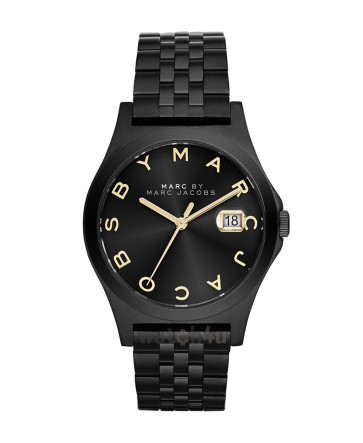 Watch strap Marc by Marc Jacobs MBM3354 Steel Black 18mm