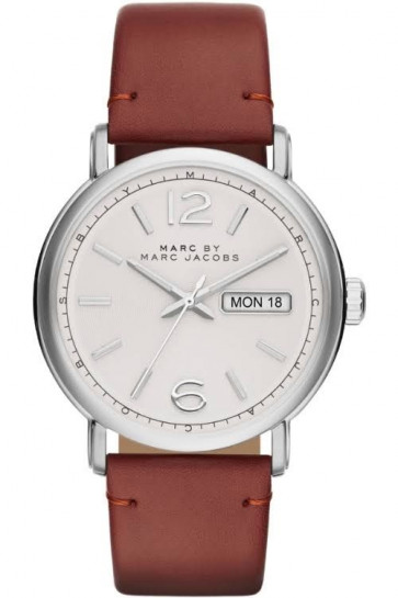 Watch strap Marc by Marc Jacobs MBM5080 Leather Brown 22mm